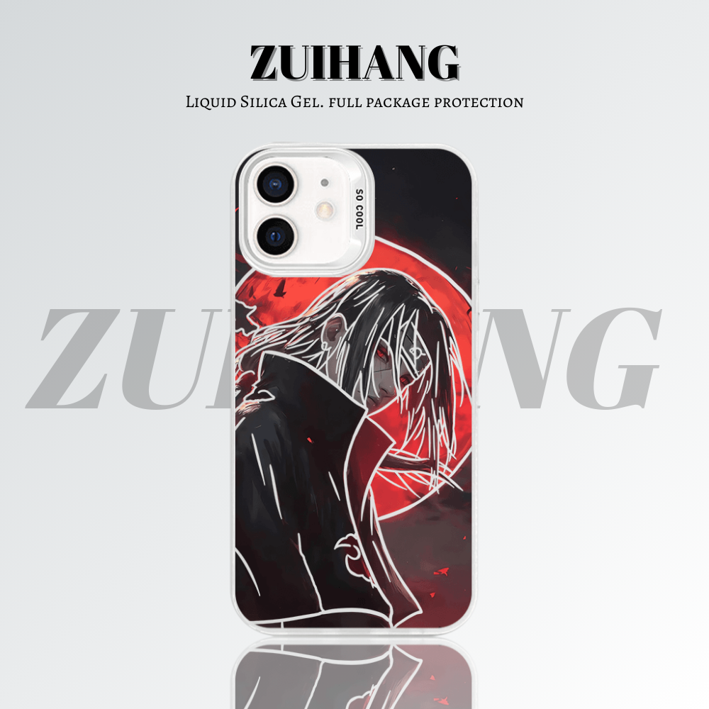 【大集合2.0】動漫彩銀線條漸變防摔手機殼-ZUIHANG SHOP