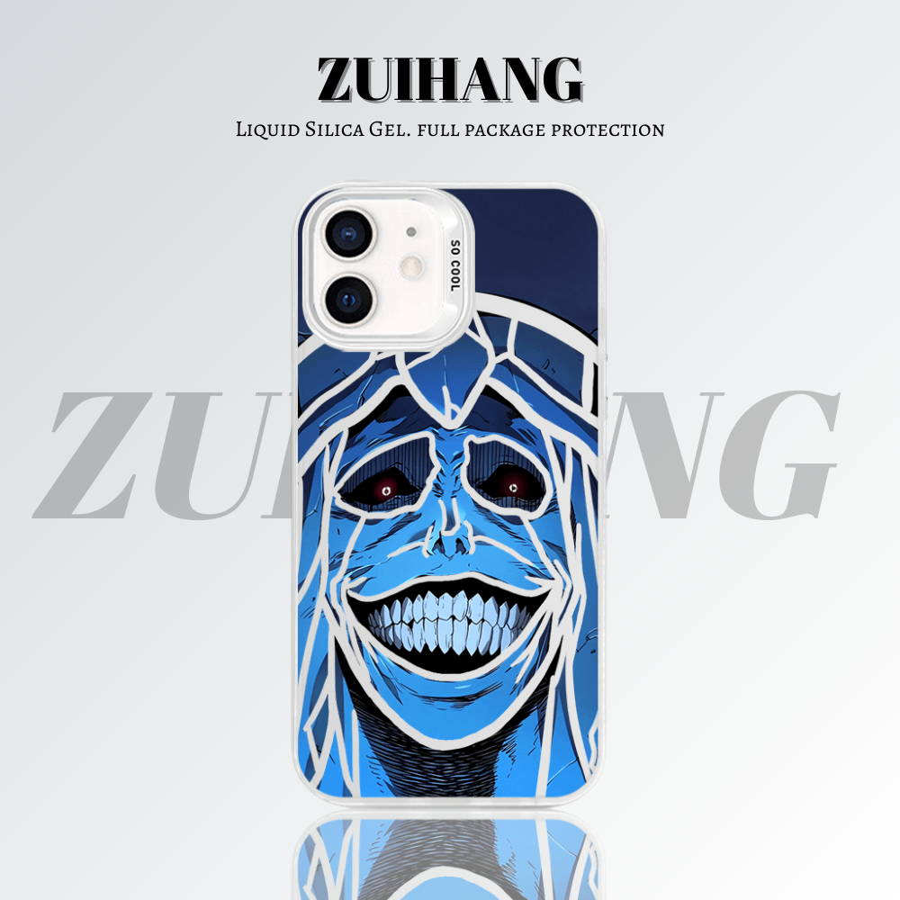 我獨自升級彩銀線條漸變防摔手機殼-ZUIHANG SHOP