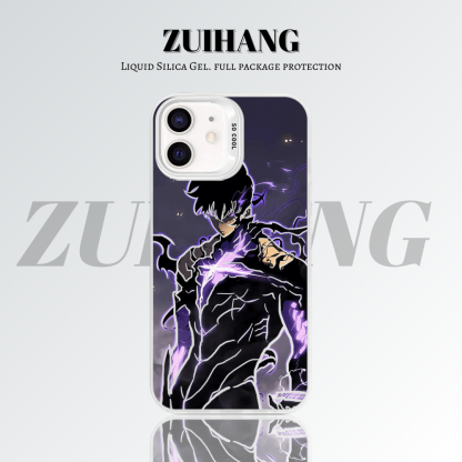 【大集合2.0】動漫彩銀線條漸變防摔手機殼-ZUIHANG SHOP