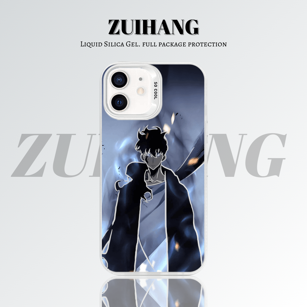 【大集合2.0】動漫彩銀線條漸變防摔手機殼-ZUIHANG SHOP