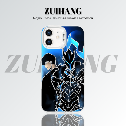 【大集合2.0】動漫彩銀線條漸變防摔手機殼-ZUIHANG SHOP