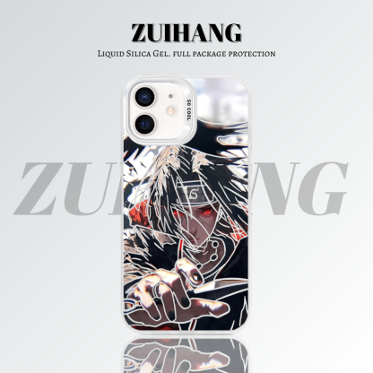 【大集合2.0】動漫彩銀線條漸變防摔手機殼-ZUIHANG SHOP