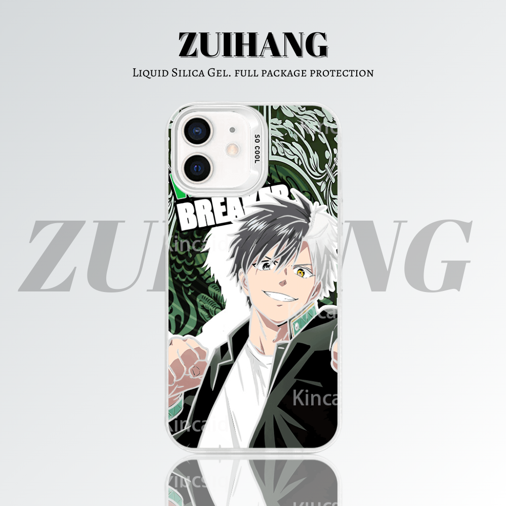 【大集合2.0】動漫彩銀線條漸變防摔手機殼-ZUIHANG SHOP