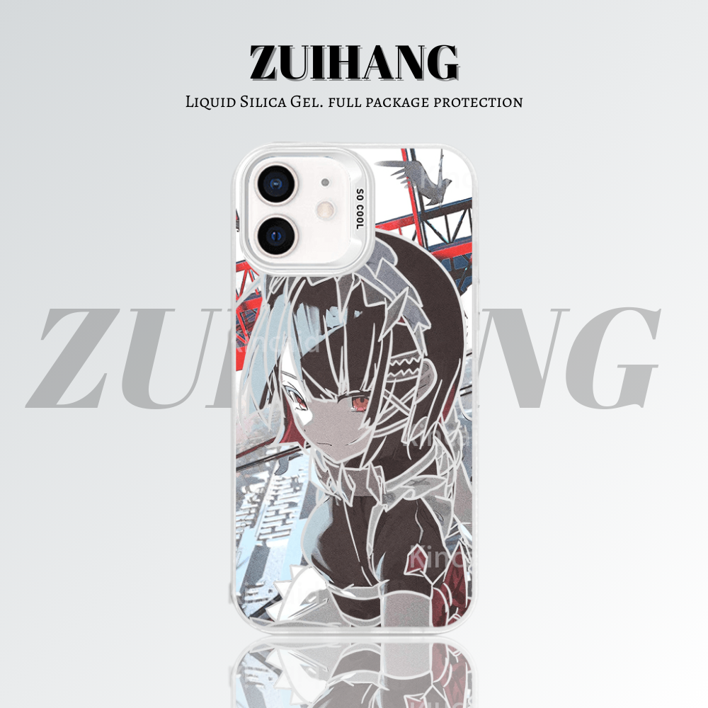 【大集合2.0】動漫彩銀線條漸變防摔手機殼-ZUIHANG SHOP