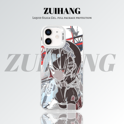 【大集合2.0】動漫彩銀線條漸變防摔手機殼-ZUIHANG SHOP