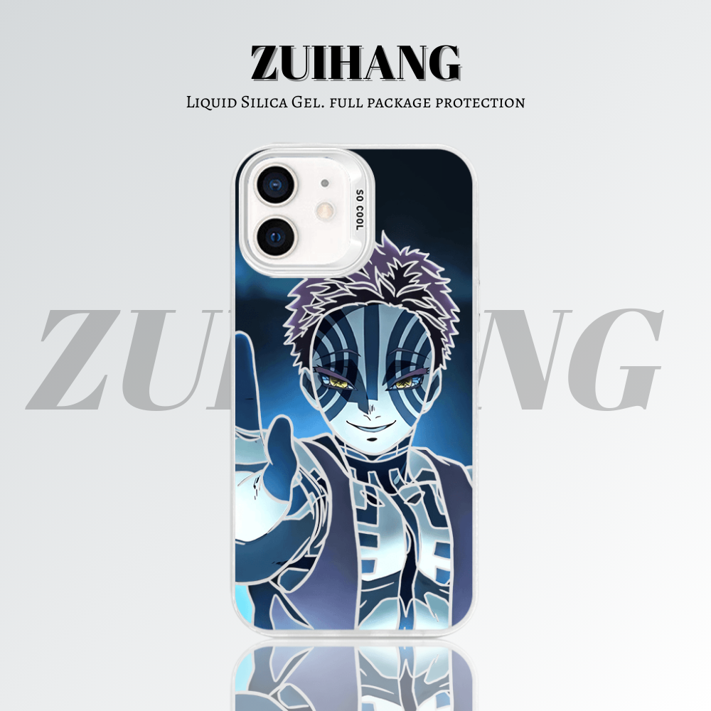 【大集合2.0】動漫彩銀線條漸變防摔手機殼-ZUIHANG SHOP