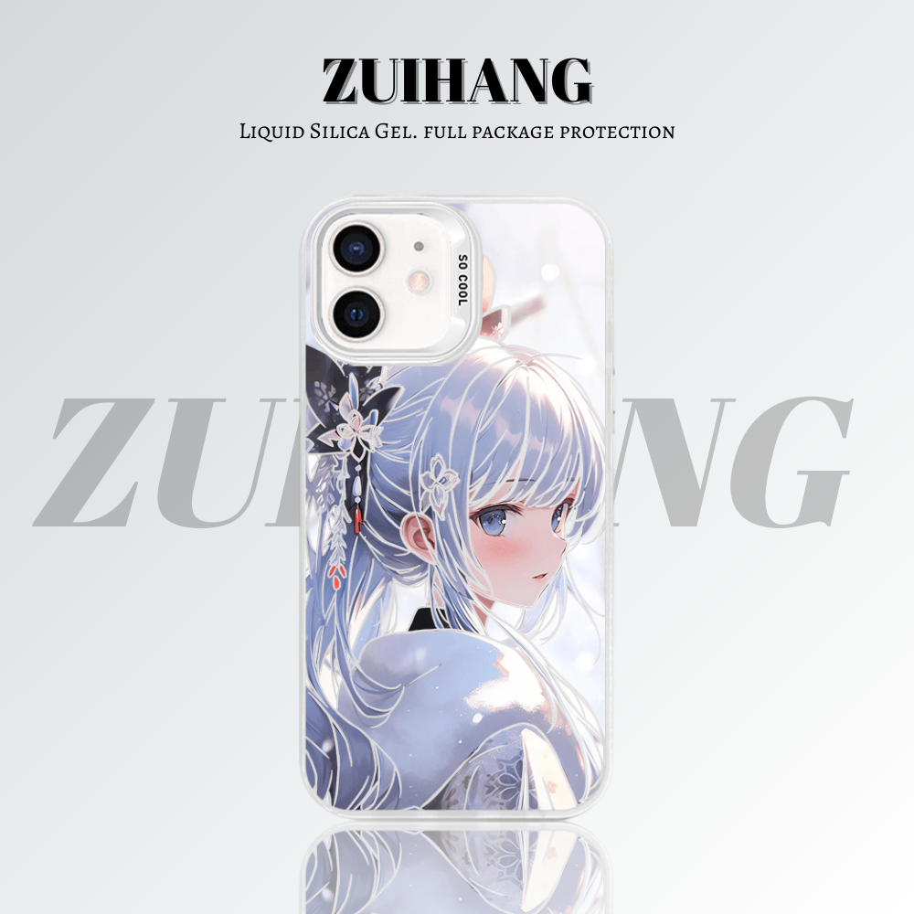 【大集合2.0】動漫彩銀線條漸變防摔手機殼-ZUIHANG SHOP