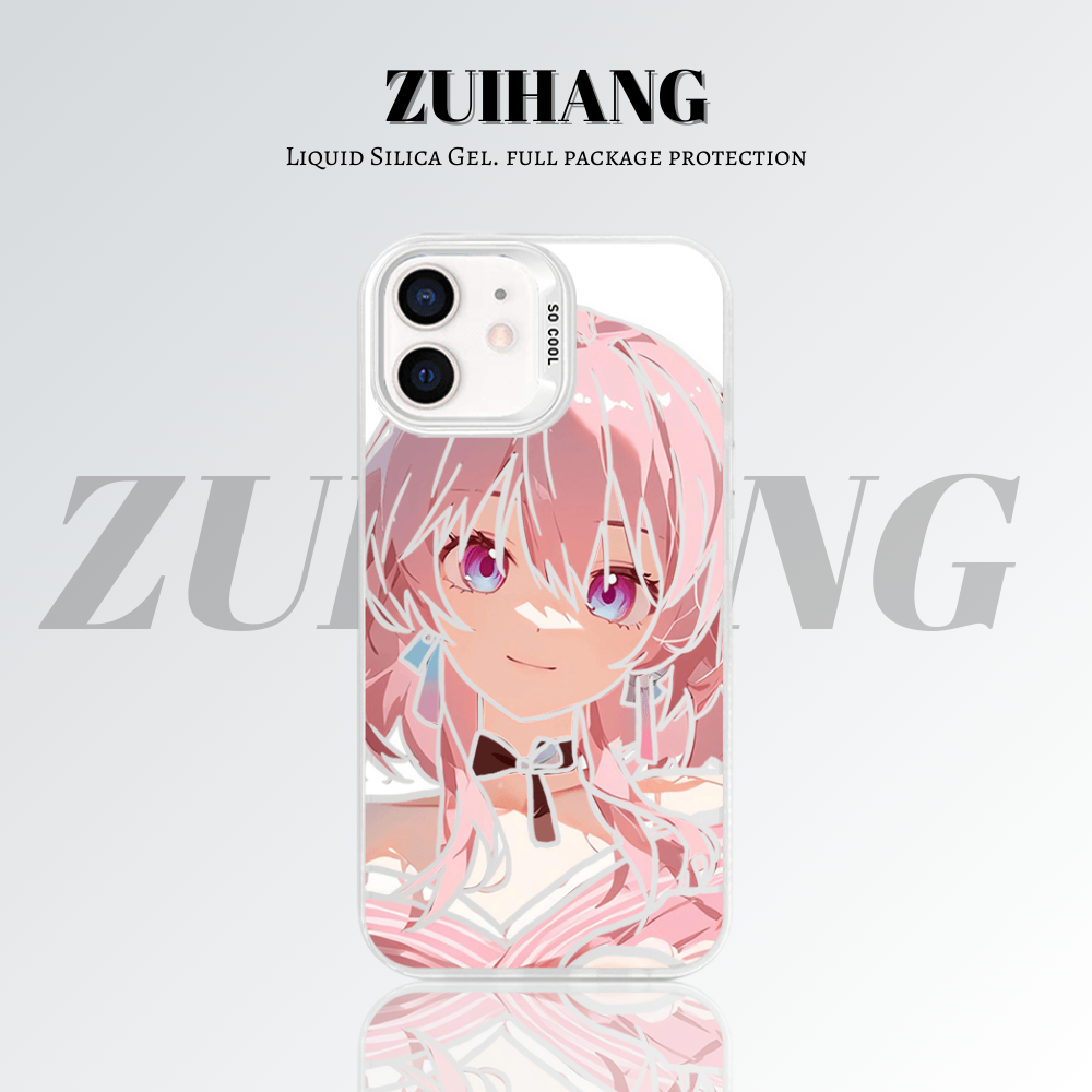 【大集合2.0】動漫彩銀線條漸變防摔手機殼-ZUIHANG SHOP