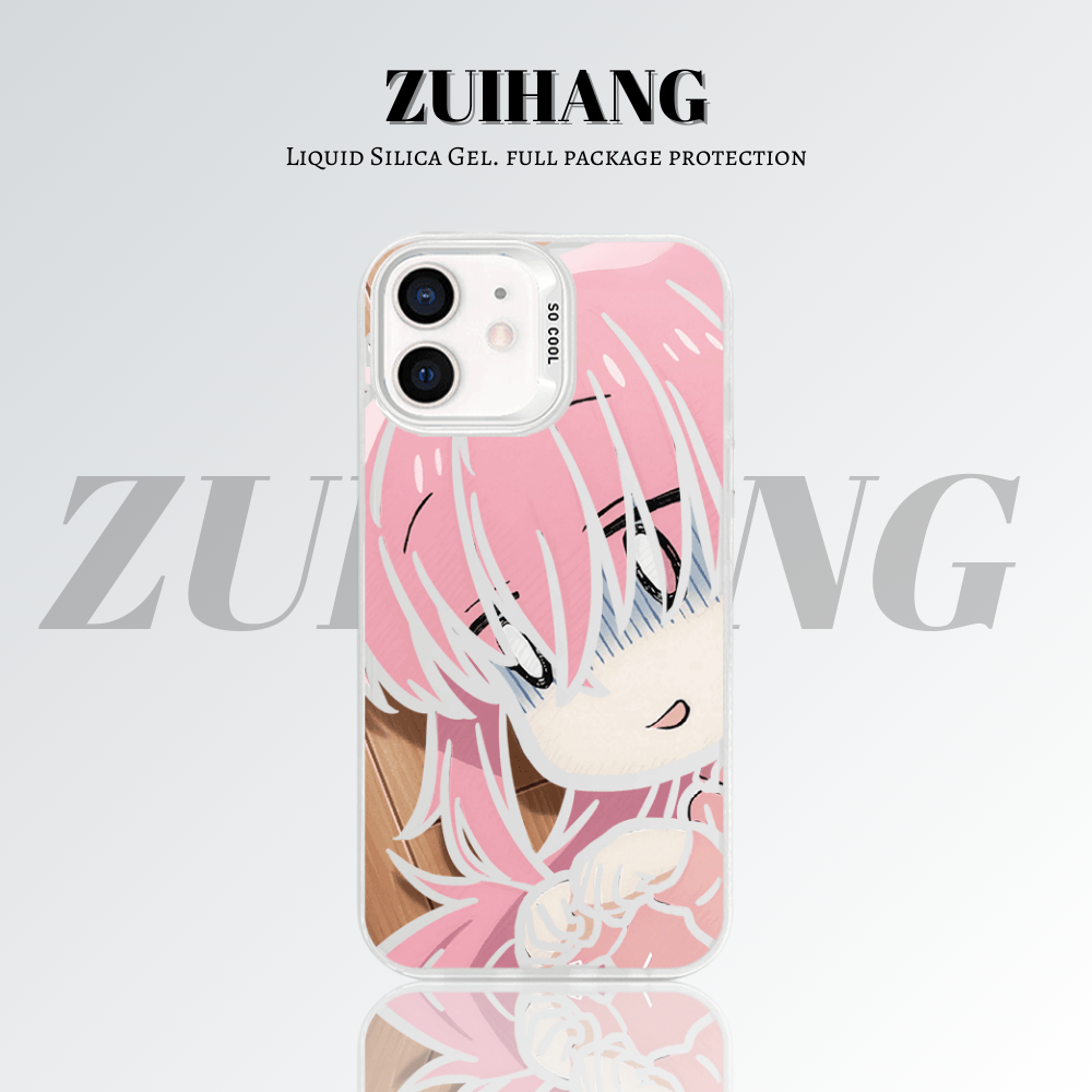 【大集合2.0】動漫彩銀線條漸變防摔手機殼-ZUIHANG SHOP