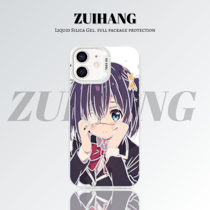 【大集合2.0】動漫彩銀線條漸變防摔手機殼-ZUIHANG SHOP