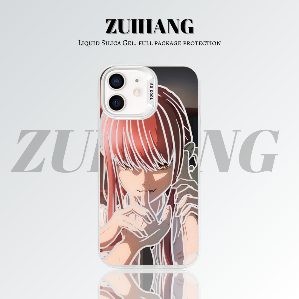 【大集合2.0】動漫彩銀線條漸變防摔手機殼-ZUIHANG SHOP