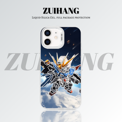 【大集合2.0】動漫彩銀線條漸變防摔手機殼-ZUIHANG SHOP