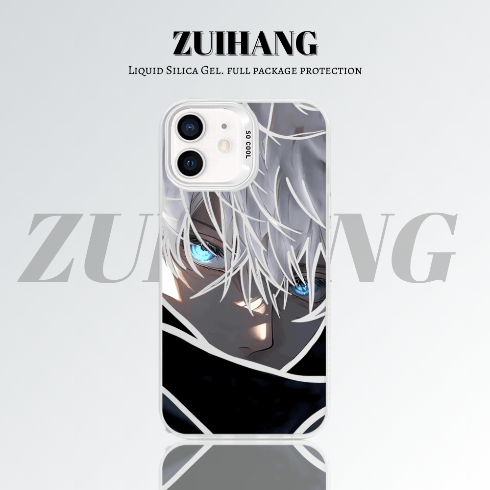 【大集合2.0】動漫彩銀線條漸變防摔手機殼-ZUIHANG SHOP