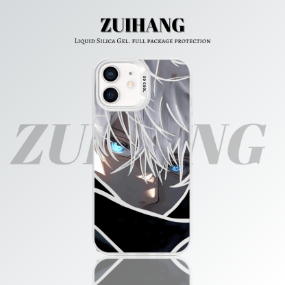 【大集合2.0】動漫彩銀線條漸變防摔手機殼-ZUIHANG SHOP