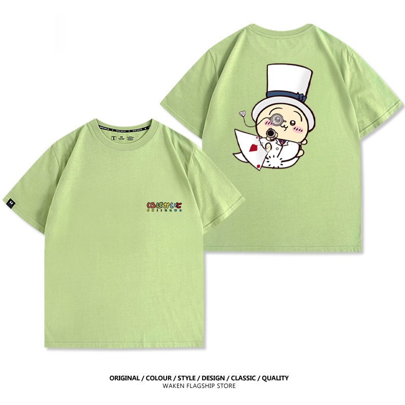 Chiikawa 2025親子情侶男女同款 印花短袖T恤