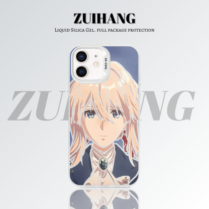 【大集合2.0】動漫彩銀線條漸變防摔手機殼-ZUIHANG SHOP