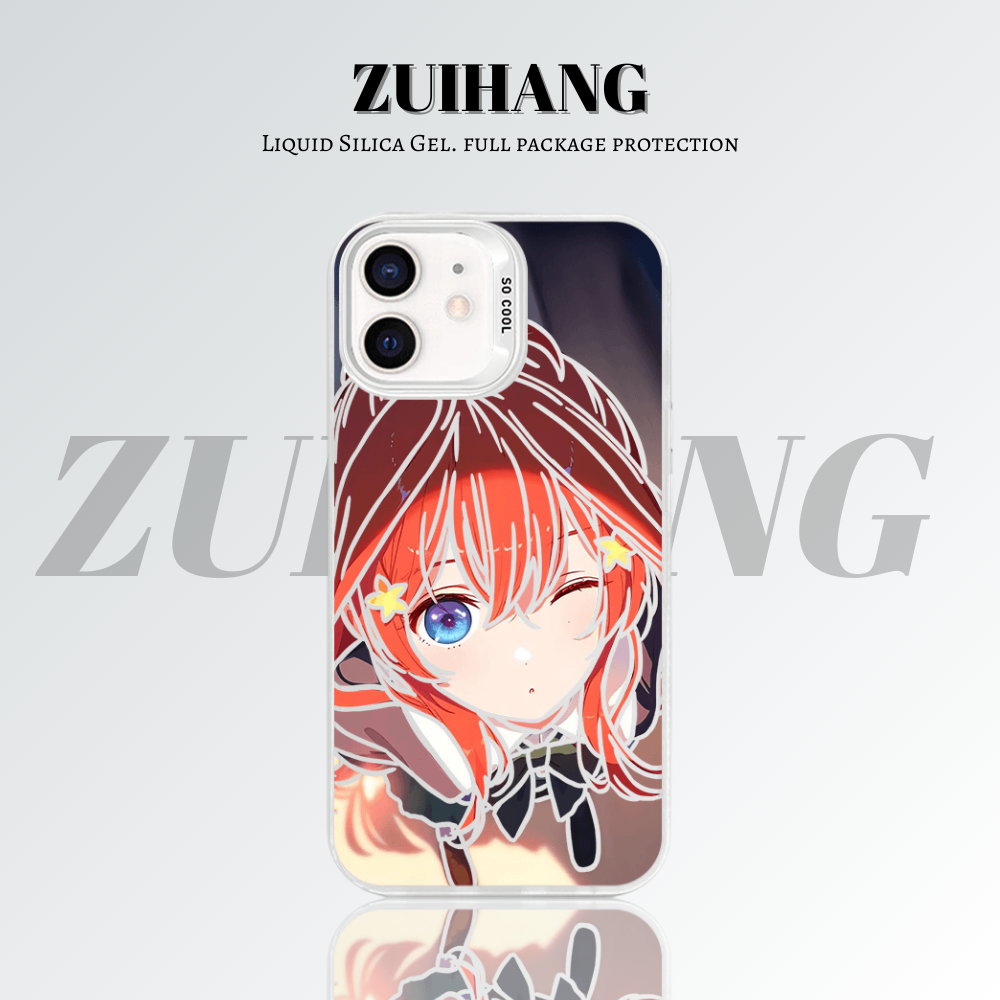 【大集合2.0】動漫彩銀線條漸變防摔手機殼-ZUIHANG SHOP