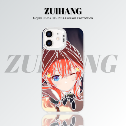 【大集合2.0】動漫彩銀線條漸變防摔手機殼-ZUIHANG SHOP