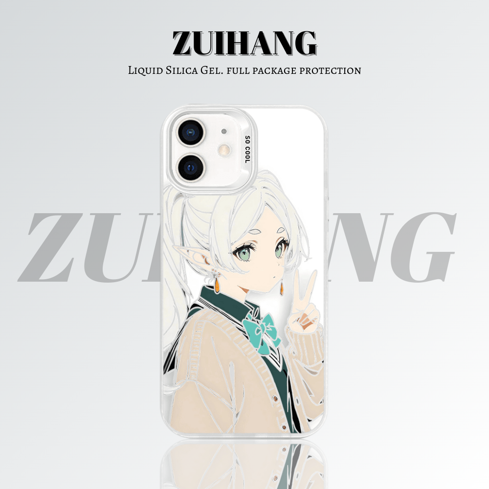 【大集合2.0】動漫彩銀線條漸變防摔手機殼-ZUIHANG SHOP
