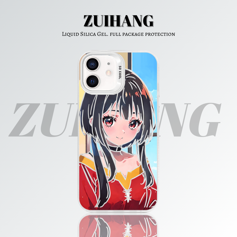 【大集合2.0】動漫彩銀線條漸變防摔手機殼-ZUIHANG SHOP