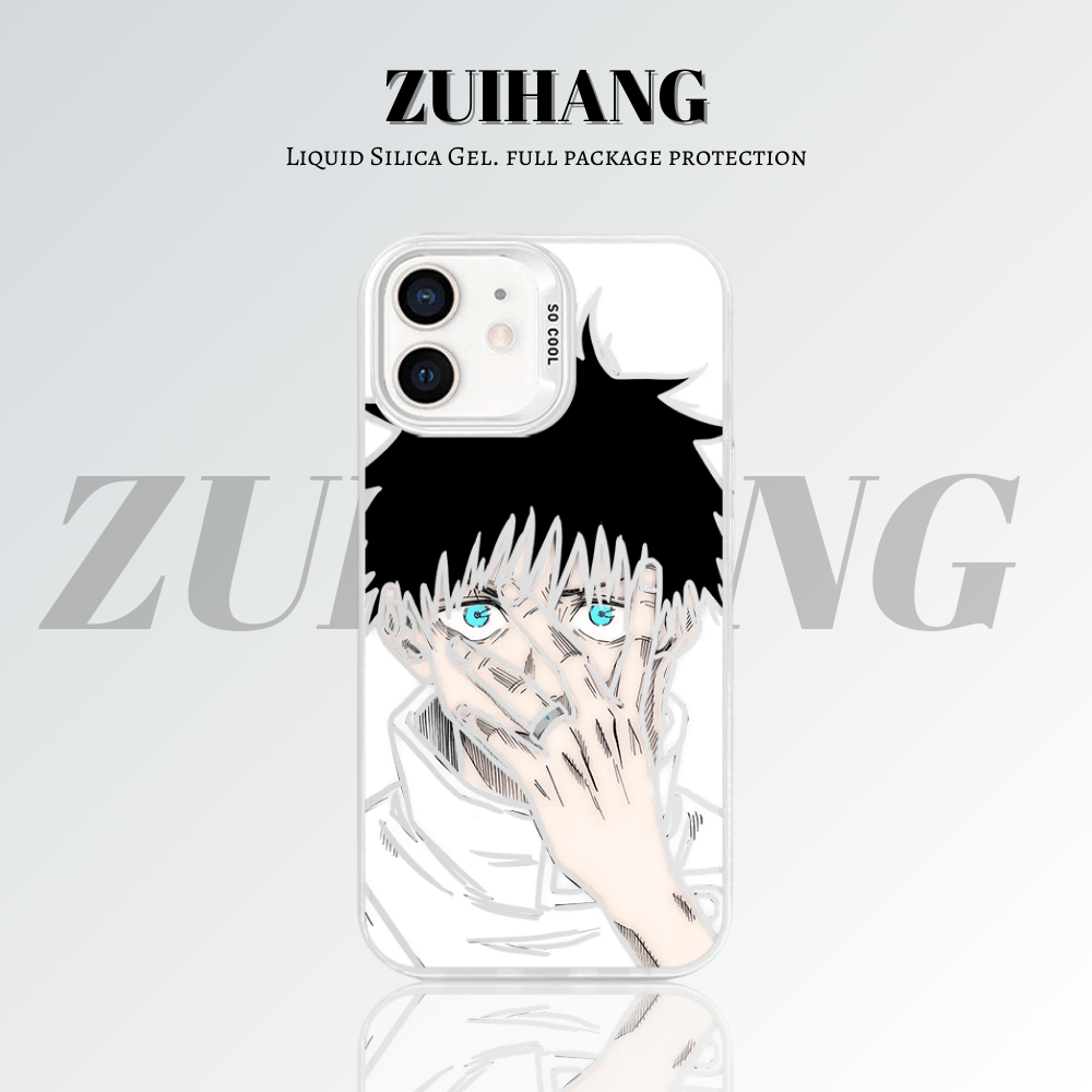 【大集合2.0】動漫彩銀線條漸變防摔手機殼-ZUIHANG SHOP