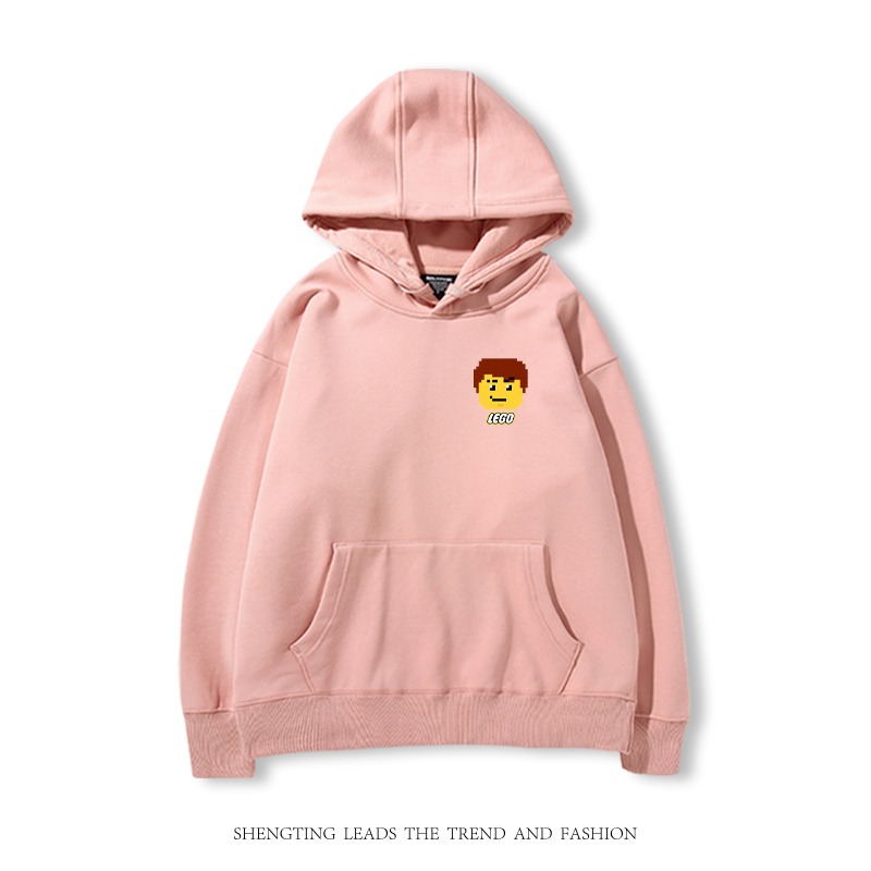 樂高積木 2025秋冬新款 親子情侶裝連帽衛衣