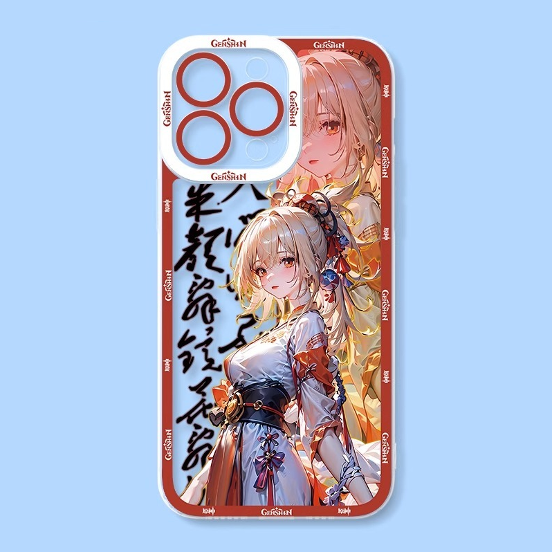 原神古風天使眼透明防摔軟殼-ZUIHANG SHOP