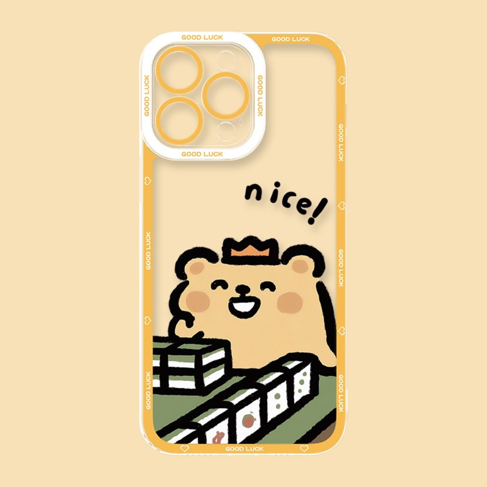 小熊蟲天使眼透明防摔軟殼-ZUIHANG SHOP