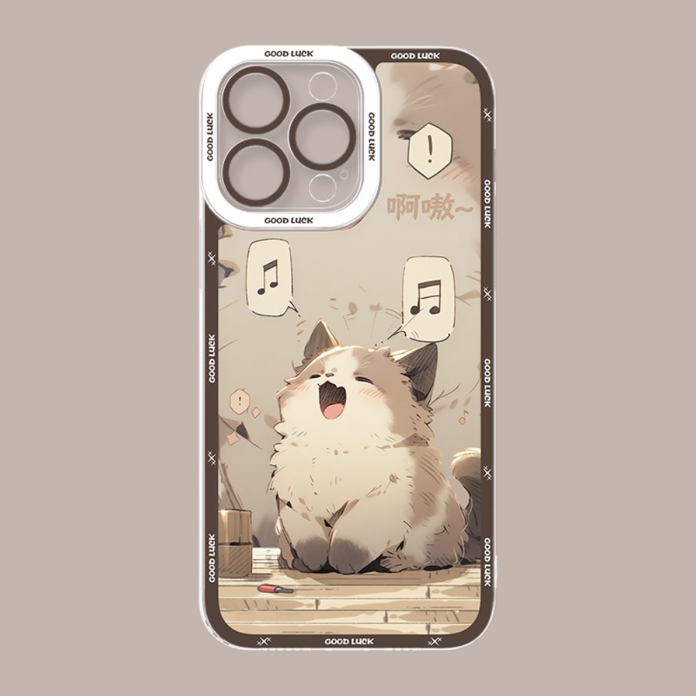 可愛萌寵天使眼透明防摔軟殼-ZUIHANG SHOP