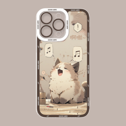 可愛萌寵天使眼透明防摔軟殼-ZUIHANG SHOP