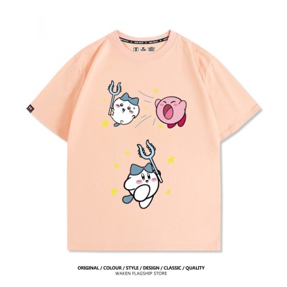 Chiikawa 2025親子情侶男女同款 印花短袖T恤