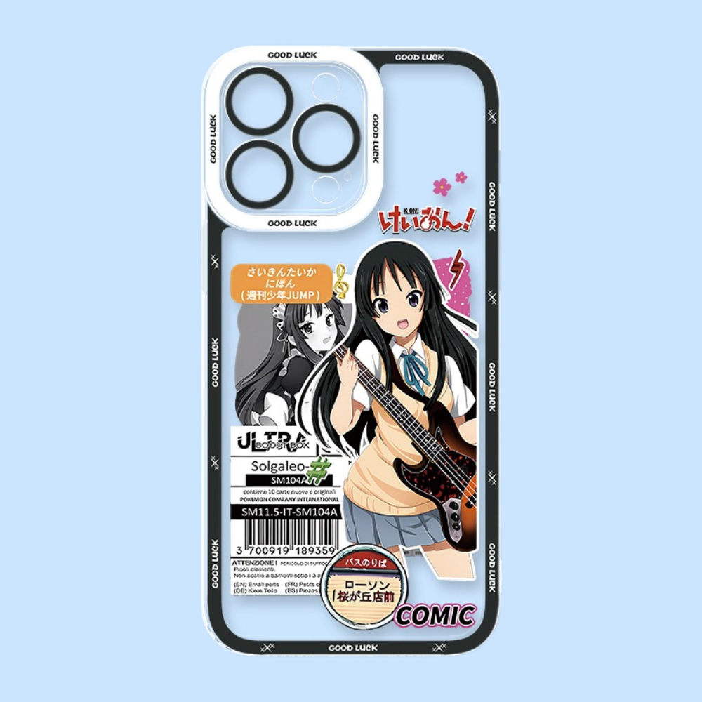 輕音少女天使眼透明防摔軟殼