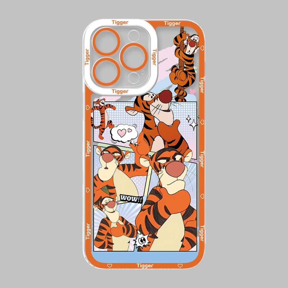 跳跳虎天使眼透明防摔軟殼-ZUIHANG SHOP