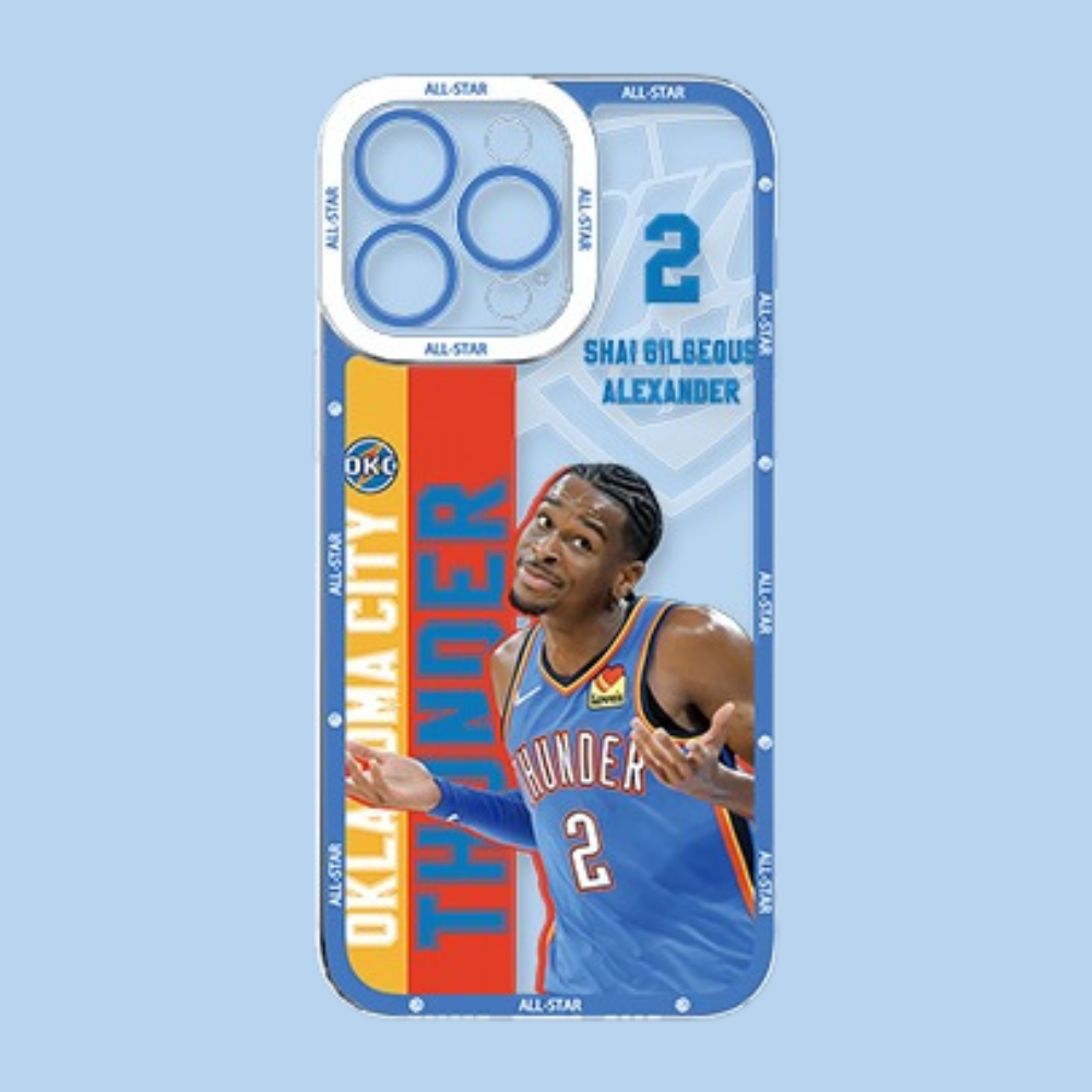 NBA球星天使眼透明防摔軟殼-ZUIHANG SHOP