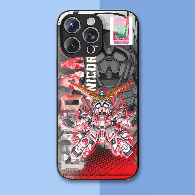 機動戰士鋼彈新款高清全包防摔玻璃殼-ZUIHANG SHOP