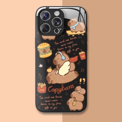 卡皮巴拉新款高清全包防摔玻璃殼-ZUIHANG SHOP