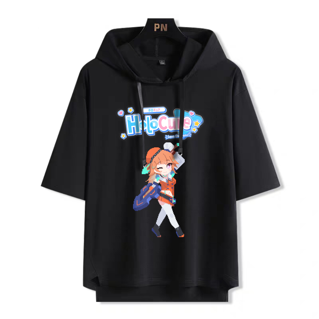 Vtuber Hololive新款 親子情侶男女款連帽短袖T恤-ZUIHANG SHOP