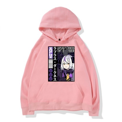 Hololive 虛擬主播 2025秋冬新款 親子情侶裝連帽衛衣