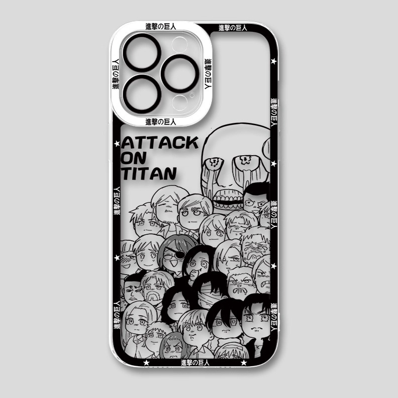 進擊的巨人天使眼透明防摔軟殼-ZUIHANG SHOP