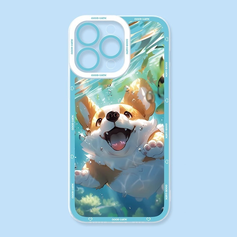 可愛萌寵天使眼透明防摔軟殼-ZUIHANG SHOP