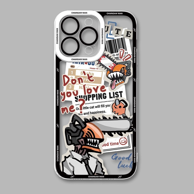 鏈鋸人天使眼透明防摔軟殼-ZUIHANG SHOP