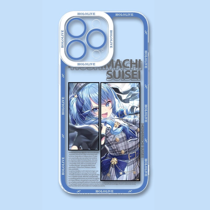 Hololive虛擬主播天使眼透明防摔軟殼-ZUIHANG SHOP