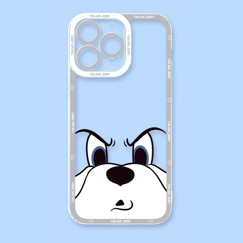 湯姆貓與傑利鼠天使眼透明防摔軟殼