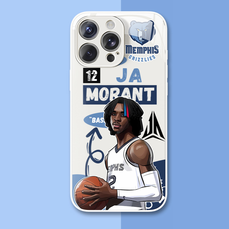 NBA球星新款高清全包防摔玻璃殼