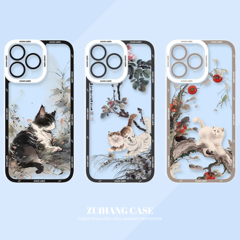 可愛萌寵天使眼透明防摔軟殼-ZUIHANG SHOP