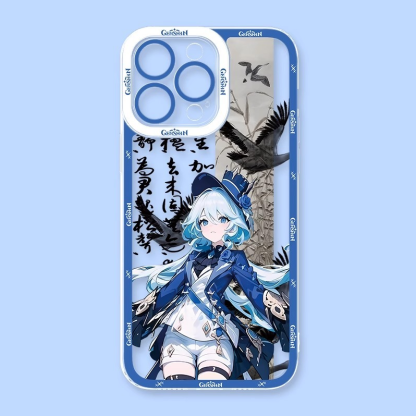 原神古風天使眼透明防摔軟殼-ZUIHANG SHOP