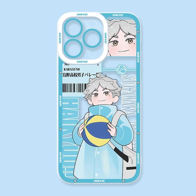 排球少年天使眼透明防摔軟殼-ZUIHANG SHOP