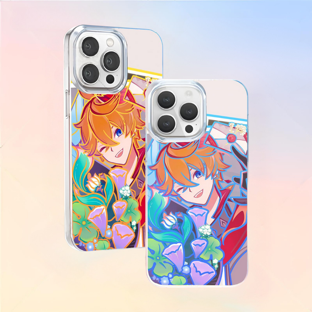 原神極光金漸變防摔手機殼