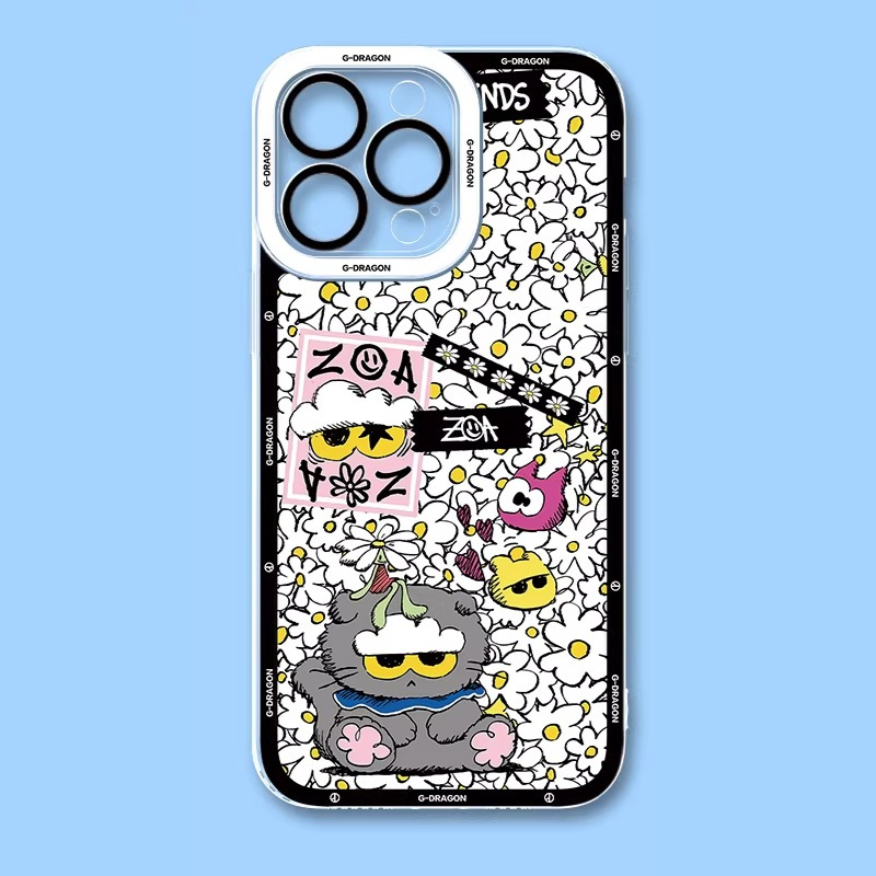 GD權志龍天使眼透明防摔軟殼