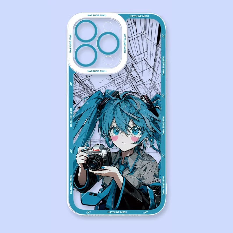 初音未來天使眼透明防摔軟殼